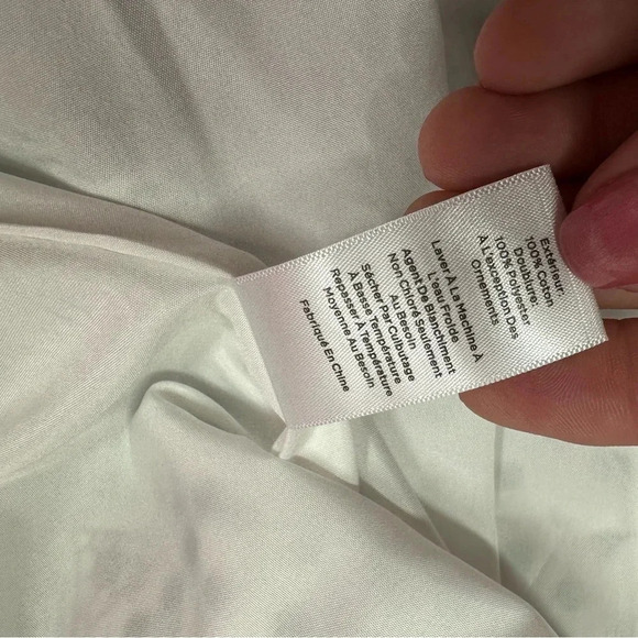 talbots petites midi pleated skirt black white polka dot scalloped hem sz 8P - Picture 7 of 8